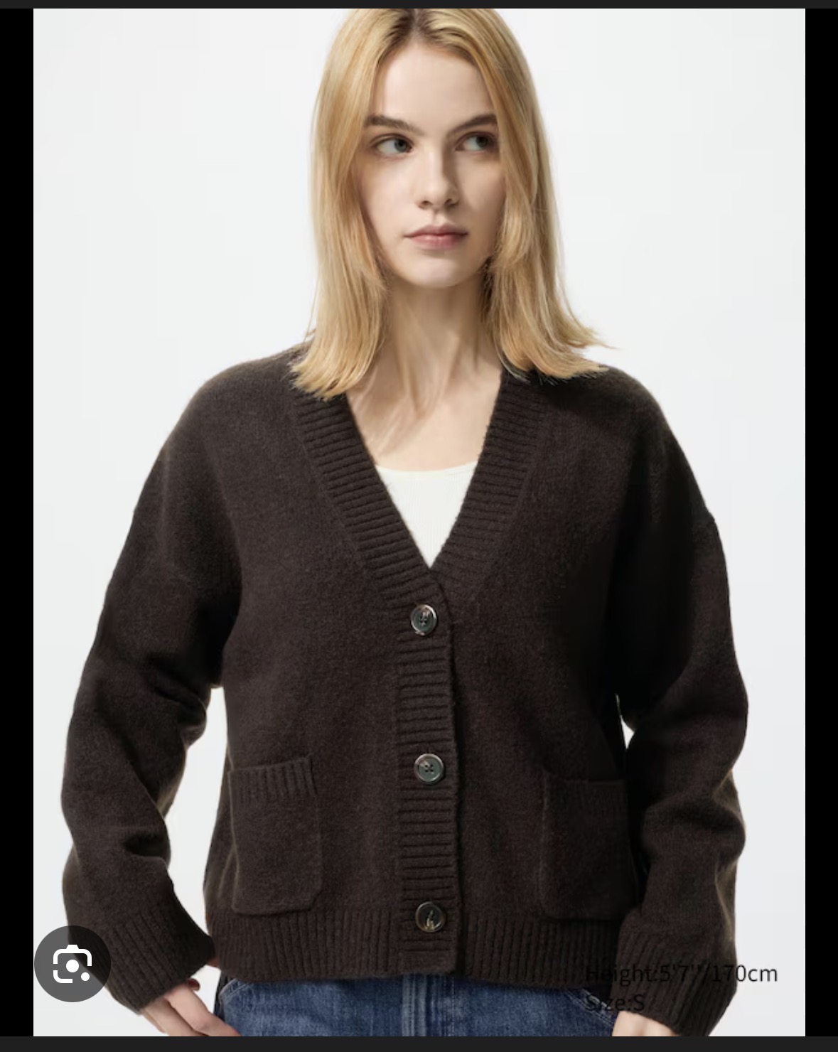 UNIQLO SOUFFLE YARN CARDIGAN XL